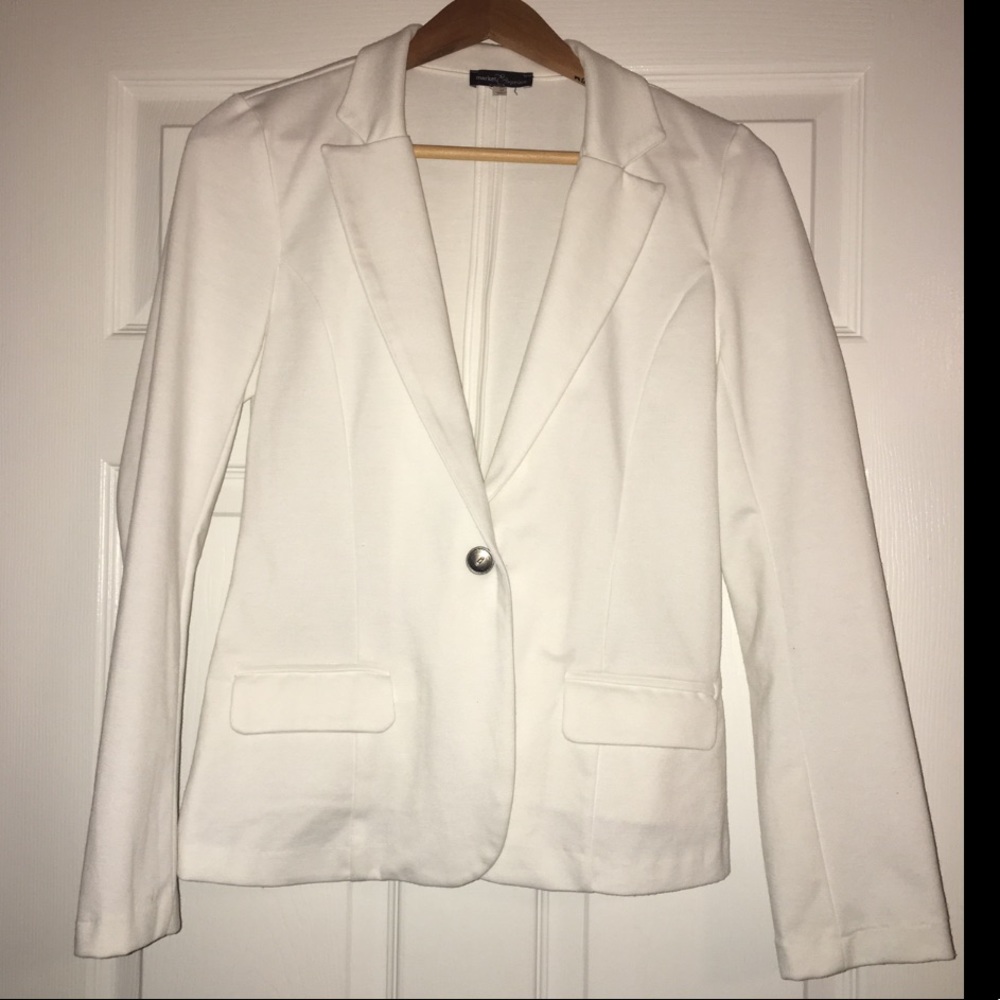 Market and Spruce White Blazer from Stitch Fix
